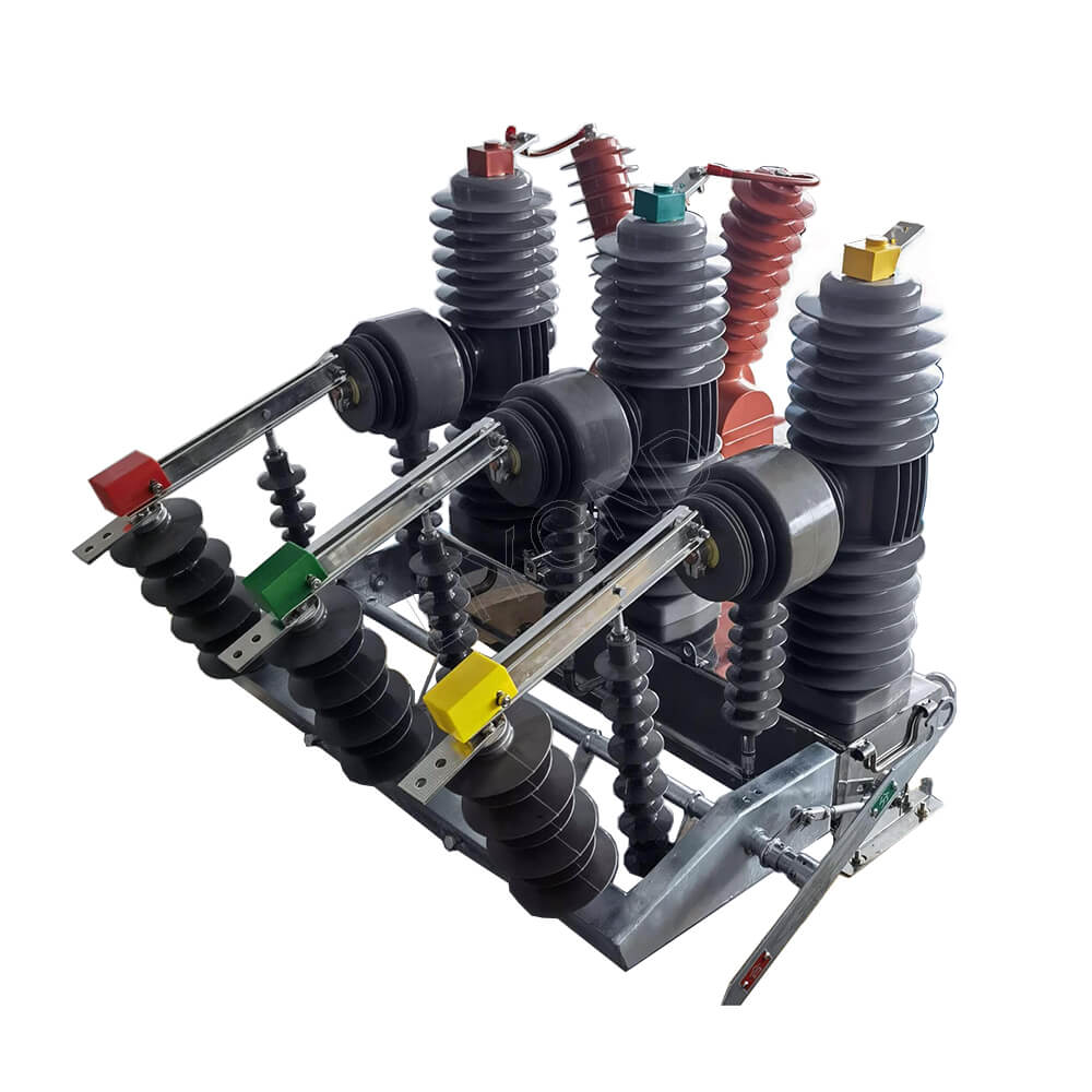 24 kV vonkajší vysokonapäťový inteligentný trojfázový pól namontovaný na vákuový istič automatický reklosár