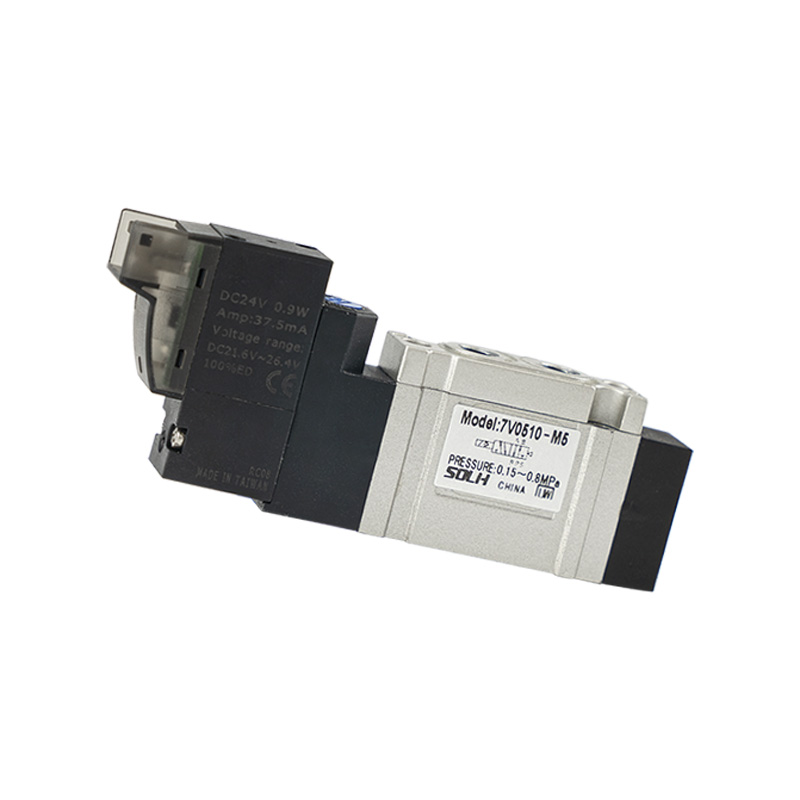 Solenoidový ventil série 7V (5/2 a 5/3)