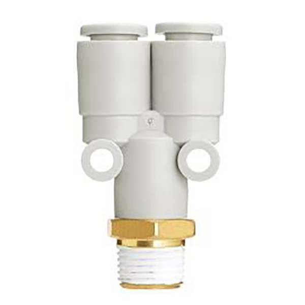 KQ2U / KQ2UD Séria Y-Type Multi-Port Push-in fitingy